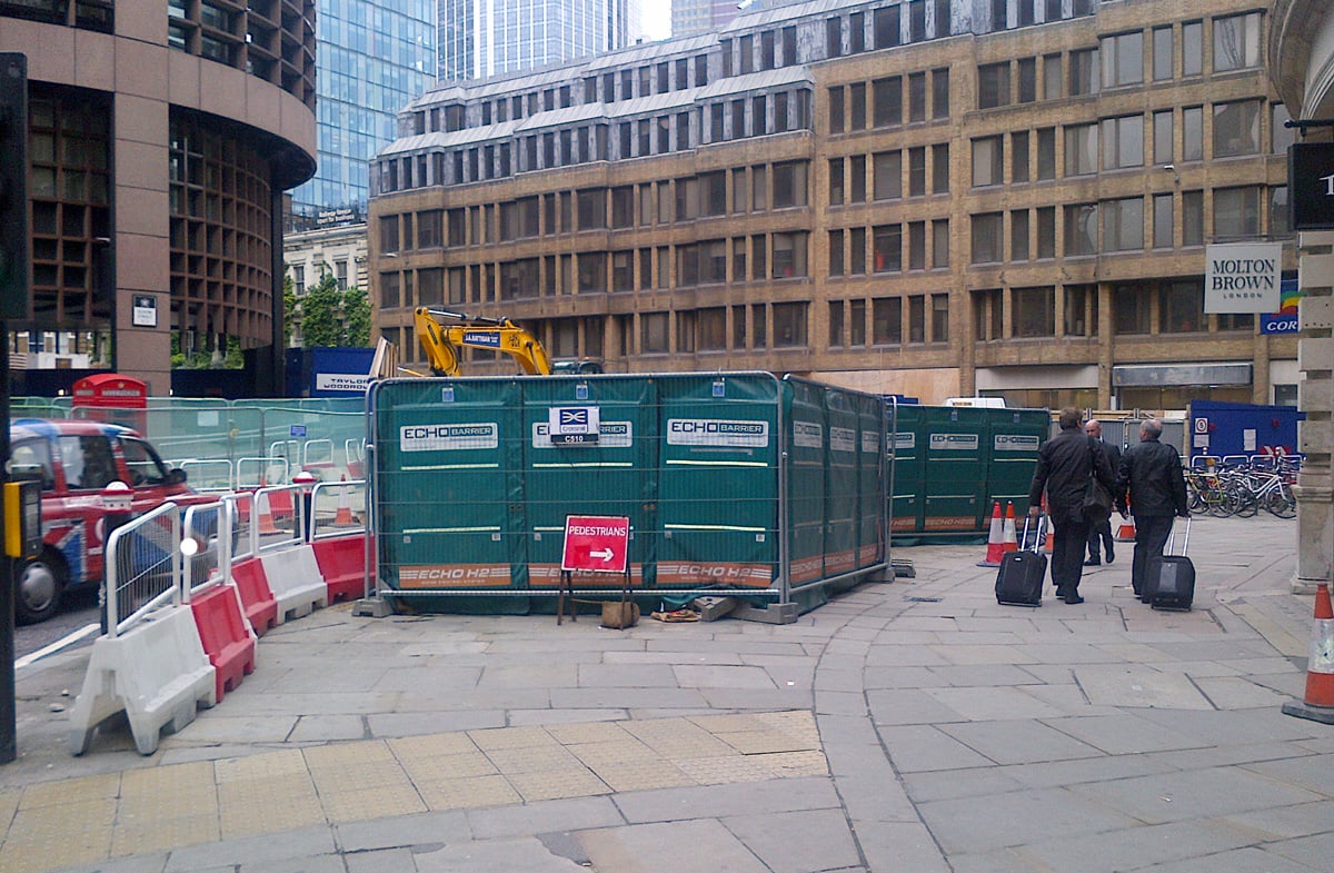 Construction noise complaints barriers