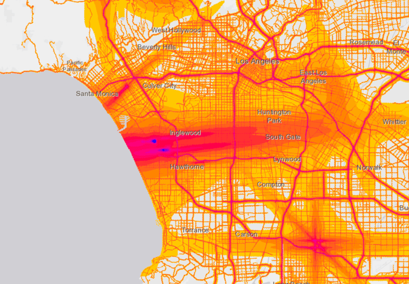 City Of Sounds: Noise Map Of Los Angeles